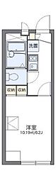 レオパレス愛宕 1Kの間取図画像