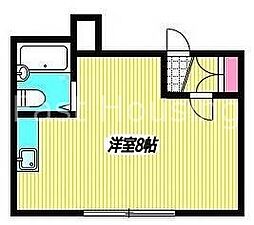 東京メトロ丸ノ内線 東高円寺駅 徒歩3分の賃貸マンション 3階ワンルームの間取り