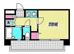 プレール高円寺 1Kの間取図画像
