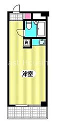 ベルパークシティ西新宿 ワンルームの間取図画像