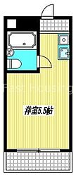 メゾン・ド・新中野 ワンルームの間取図画像