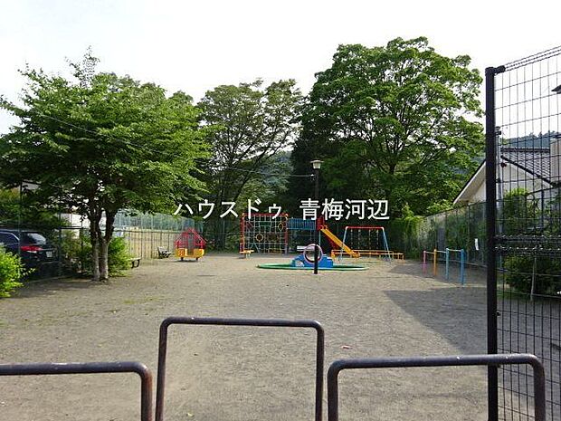 大柳児童遊園『青梅三慶病院』のすぐ近くの公園です 770m