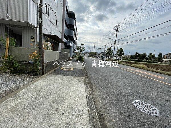 前面道路：歩道が整備された前面道路です。