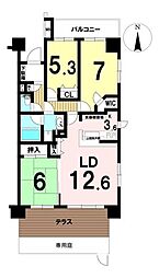 間取図画像 3LDK