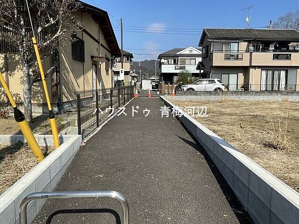管路用地：周辺は落ち着いた住宅街で、穏やかな住環境が魅力です。