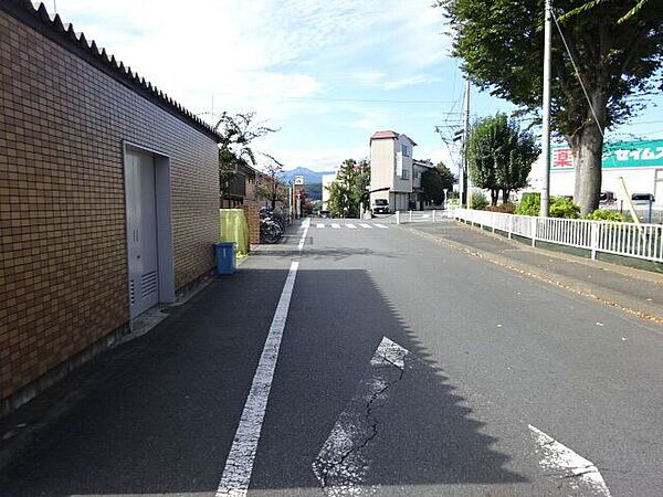 前面道路