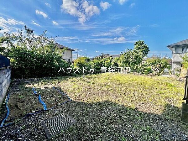 外観：陽当たりも良好で緑豊かな環境にある土地です。