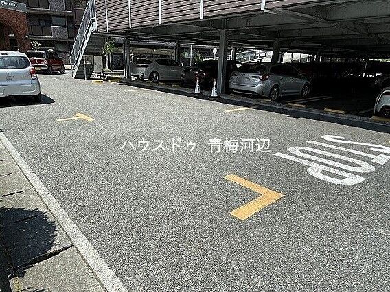 来客用駐車場：...