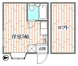 間取図画像 ワンルーム