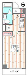 ARTEMIS 1Kの間取図画像