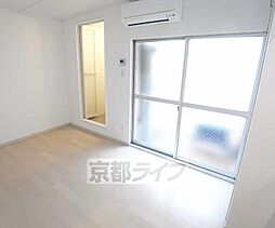 叡山電鉄叡山本線 元田中駅 徒歩3分の賃貸アパート 1階ワンルームのリビング/ダイニング