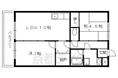 京都市左京区松ケ崎御所ノ内町 2階建 築34年のイメージ