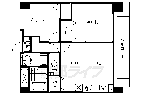 同じ建物の物件間取り写真 - ID:226060499599