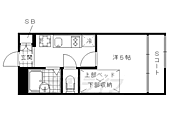 京都市中京区西ノ京永本町 2階建 築17年のイメージ