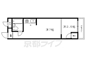 京都市左京区田中西大久保町 3階建 築44年のイメージ