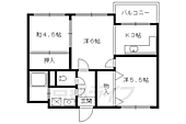 京都市左京区下鴨泉川町 3階建 築34年のイメージ
