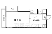 京都市左京区上高野石田町 2階建 築41年のイメージ