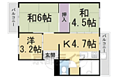 京都市左京区岩倉花園町 3階建 築48年のイメージ