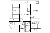 京都市左京区北白川堂ノ前町 3階建 築38年のイメージ