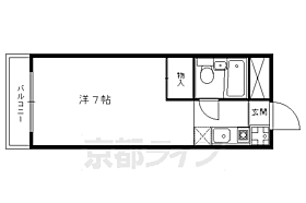 京都府京都市左京区田中大堰町（賃貸マンション1K・2階・20.00㎡） その2