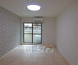 京福電気鉄道北野線 北野白梅町駅 徒歩12分の賃貸アパート 1階1Kのリビング/ダイニング