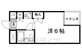 シティパレス御所西1階2.6万円