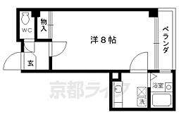 京福電気鉄道北野線 北野白梅町駅 徒歩8分