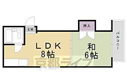 京福電気鉄道北野線 北野白梅町駅 徒歩13分
