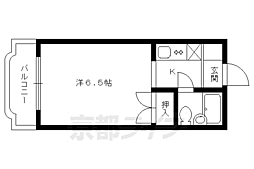 シャトレジューヌ 1Kの間取図画像