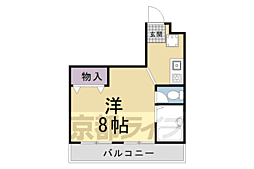 間取図画像 1K