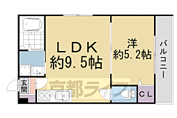 ERRISUEGA 1LDKの間取図画像