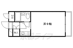 グランドハイツ津田 1Kの間取図画像