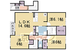 フェリーチェファミリアB 3LDKの間取図画像