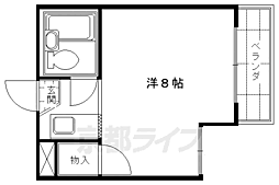 メゾン・ド・ヴァルチェ 1Kの間取図画像
