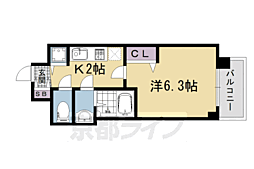 プレサンス京都五条天使突抜 4階/402