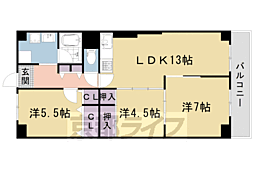 阪急京都本線 西京極駅 徒歩7分 7階/-
