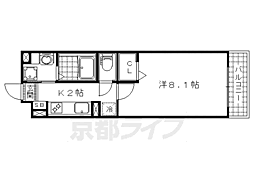 ディアコート山科 3階/306