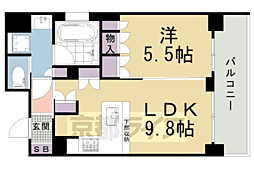 リーガル京都御所西III 5階/504