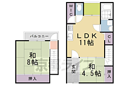北区紫野貸家