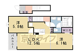 ジェルメ園部III 2階