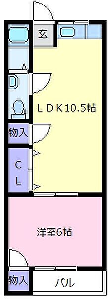 マンション田井城 ｜大阪府松原市田井城4丁目(賃貸マンション1LDK・1階・32.00㎡)の写真 その2