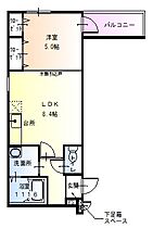 大阪府堺市北区北花田町4丁（賃貸アパート1LDK・2階・33.48㎡） その2