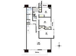 南港ポートタウンうしお25号棟