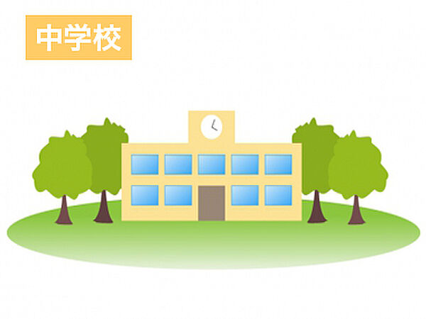 吹田市立第六中学校（321m）