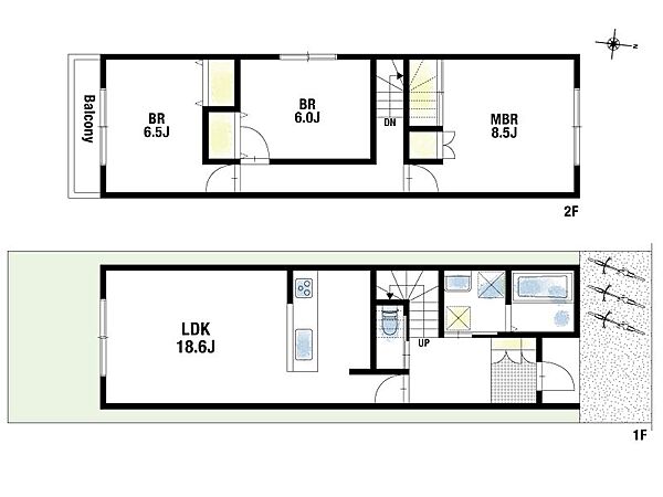 ※建物参考プラン　価格：2130万円（税込）、別途建築確認申請費用・外構費用等、延床面積：89.10平米、間取り：3LDK