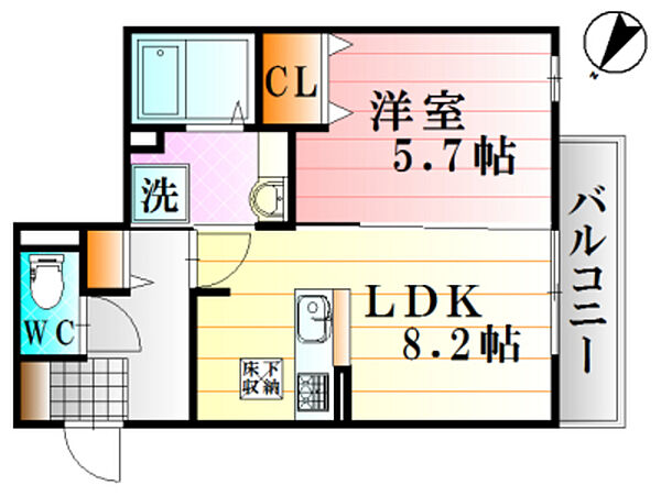 同じ建物の物件間取り写真 - ID:234022645976