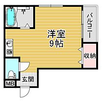 メゾン・ノア  ｜ 大阪府大阪市福島区海老江7丁目（賃貸マンション1K・1階・24.00㎡） その2