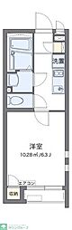 クレイノブァンテージ3 1Kの間取図画像
