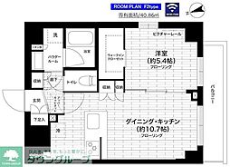 GRANDCONCIERGE練馬中村橋ASYLCOURT 1LDKの間取図画像