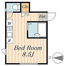 間取図画像 ワンルーム